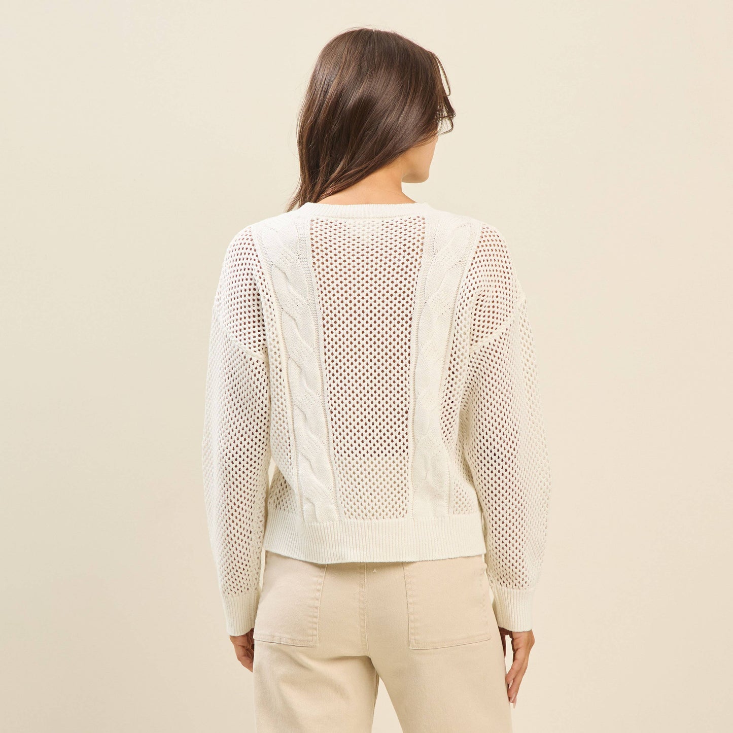 Open Knit Sweater