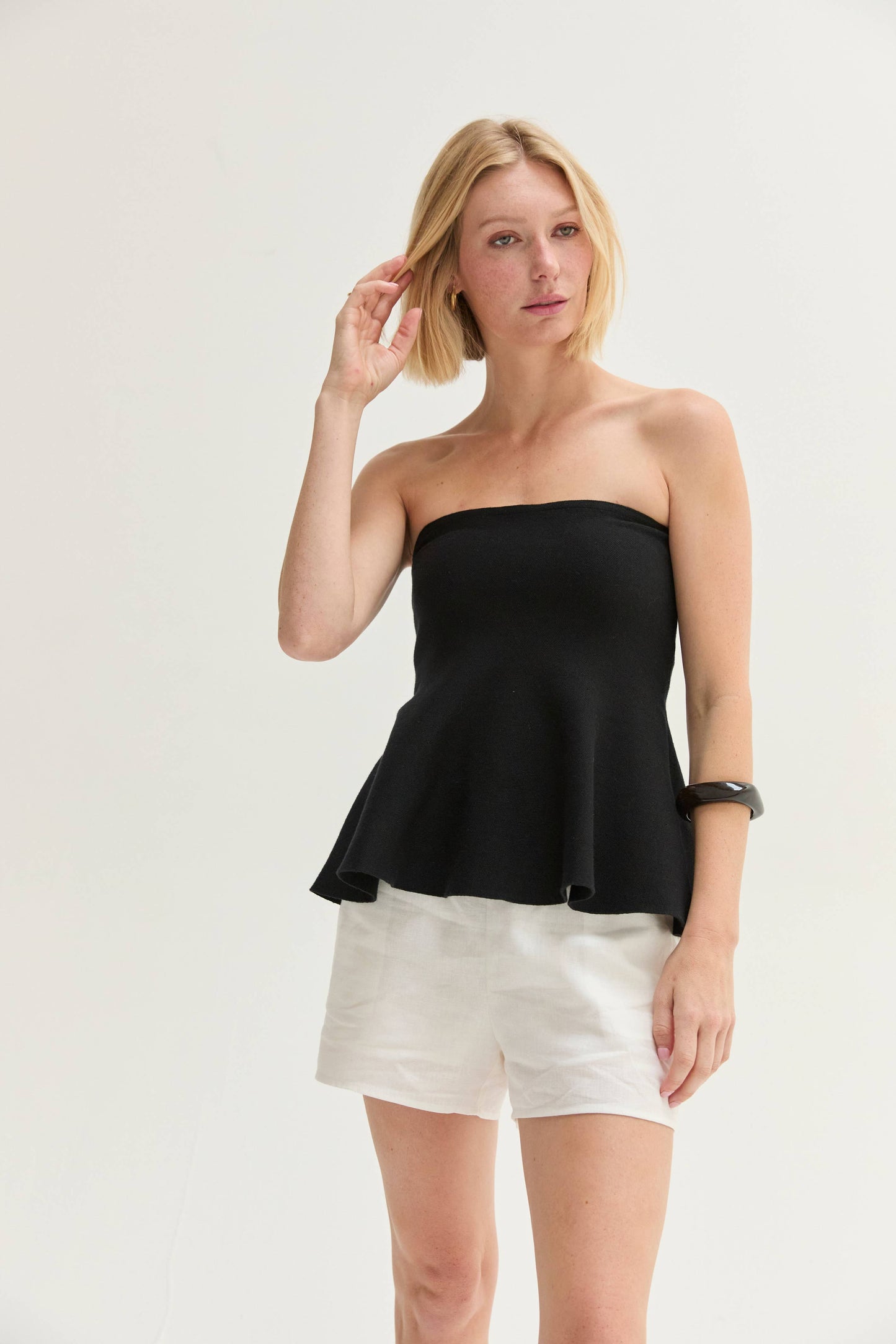 Bella Peplum Top