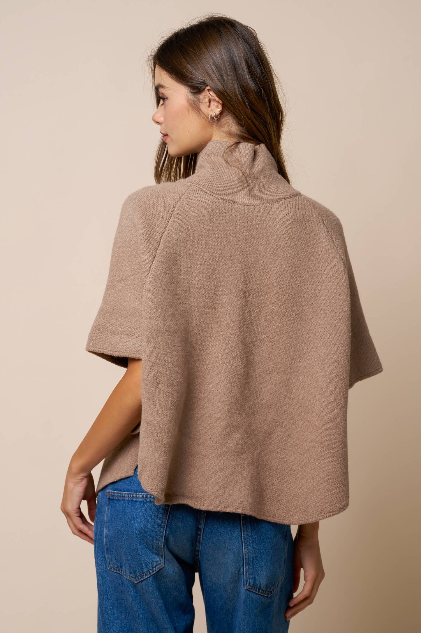 Marah Poncho Sweater