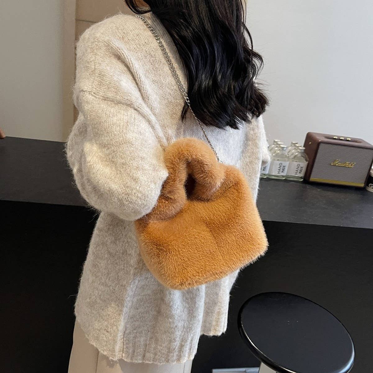 Plush Handbag