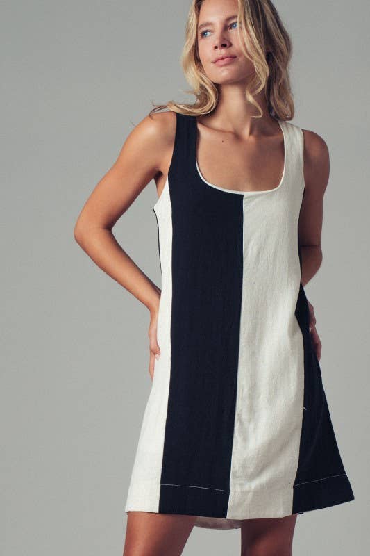 Colorblock Dress