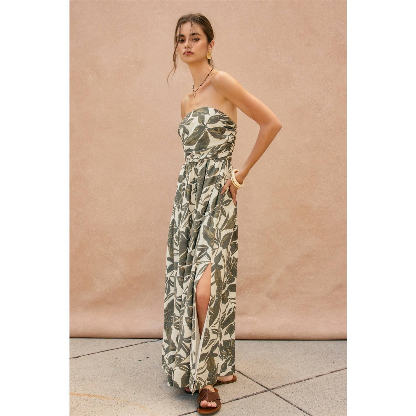 Vineyard Strapless Dress