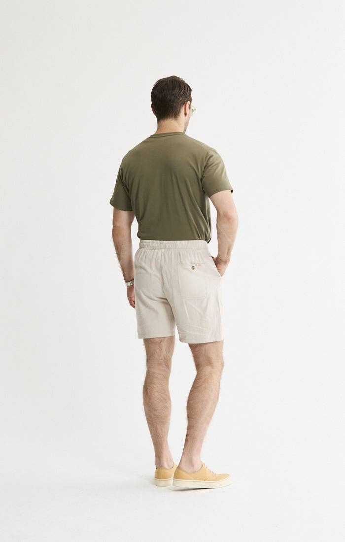 Linen Blend  Shorts