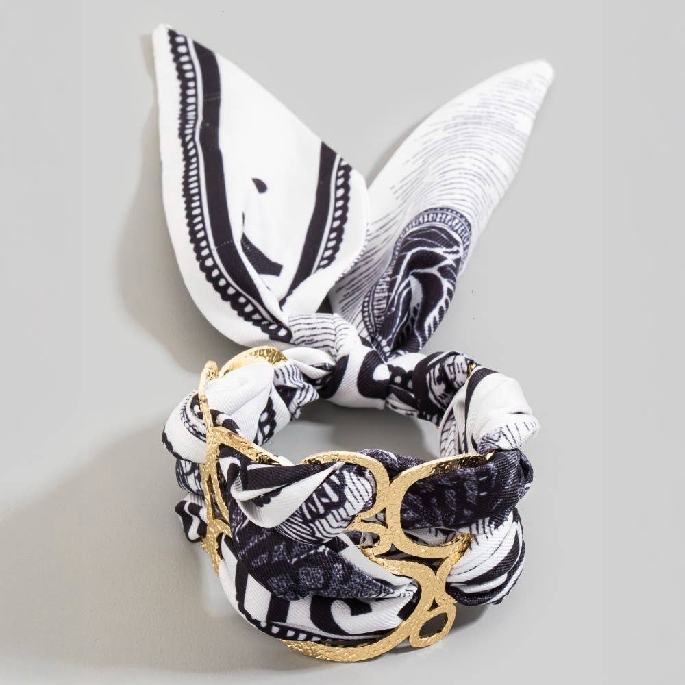 Bandana Metallic  Bracelet