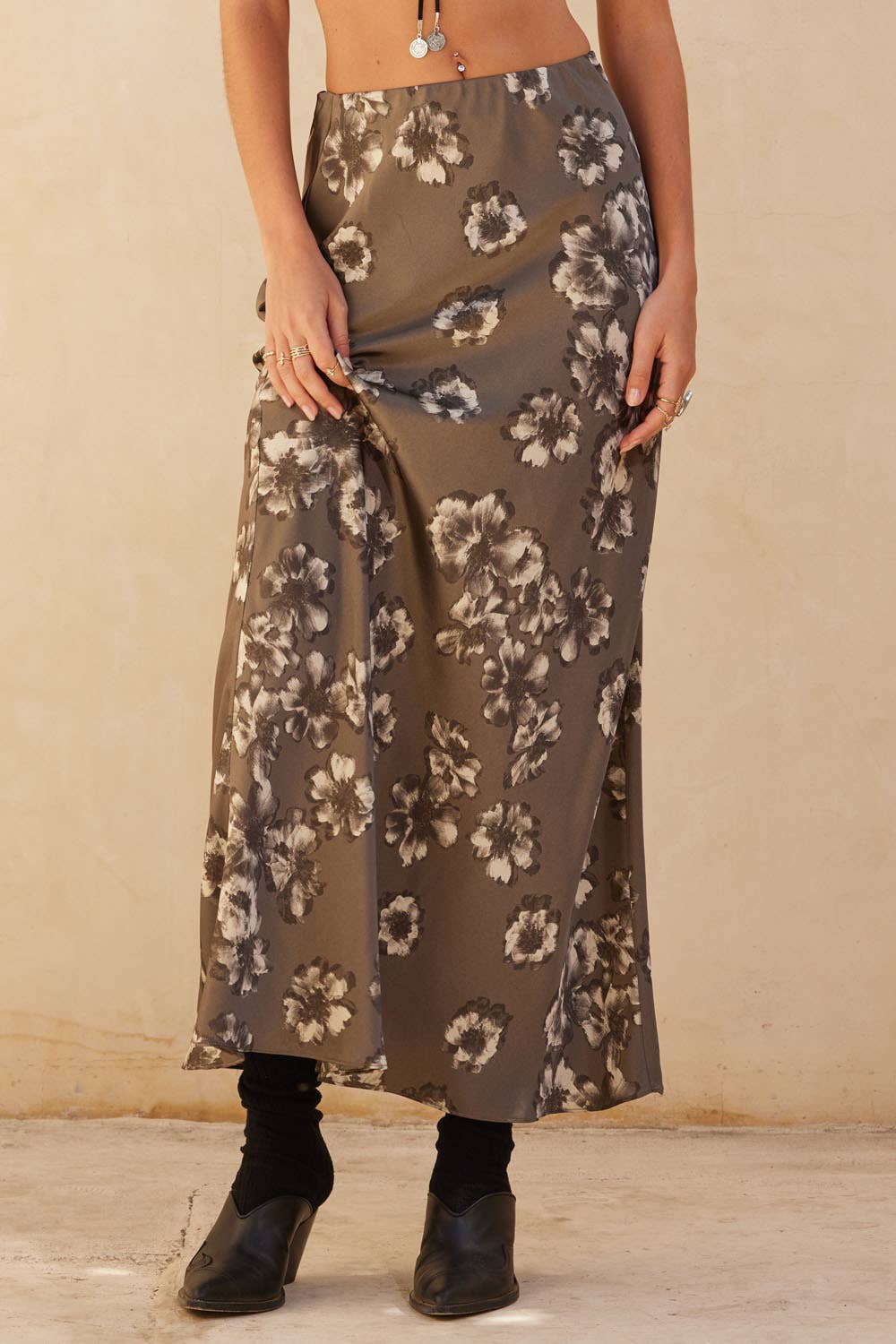 Floral Maxi Skirt