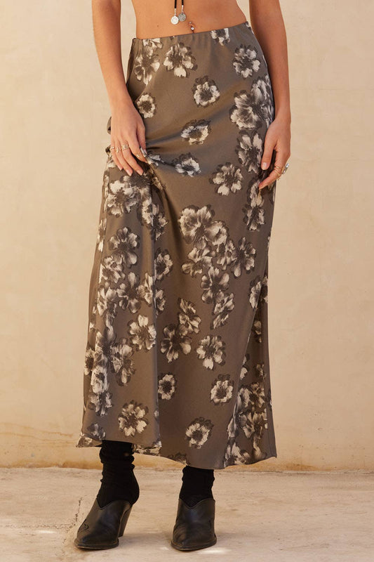 Floral Maxi Skirt