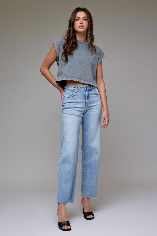 Classic Straight Light Wash Jean