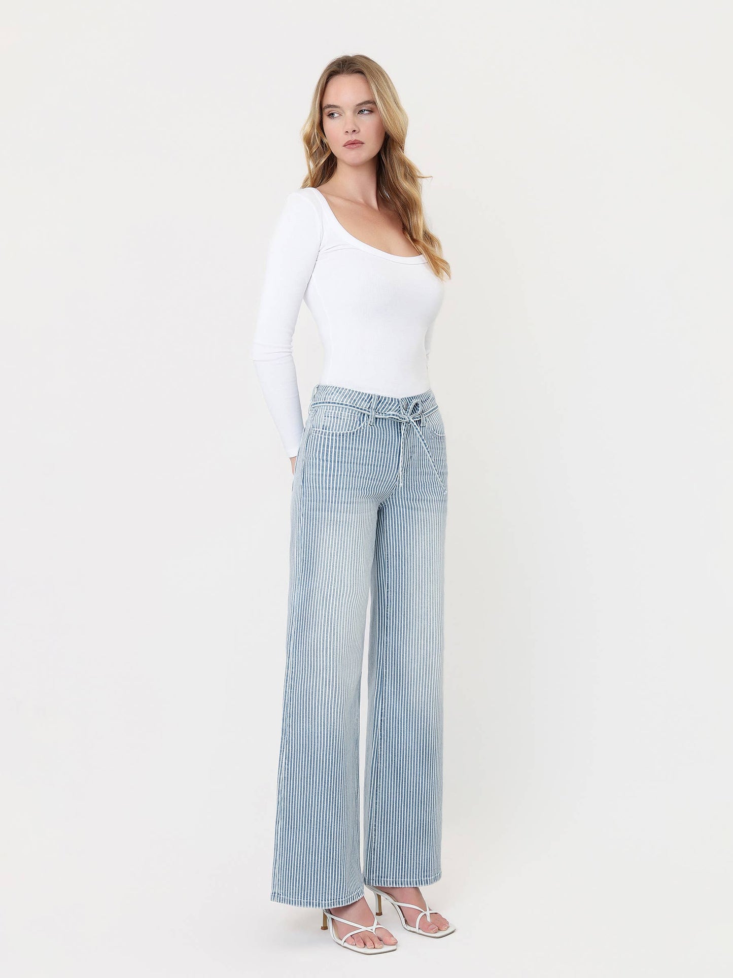 Tie Stripe Jean