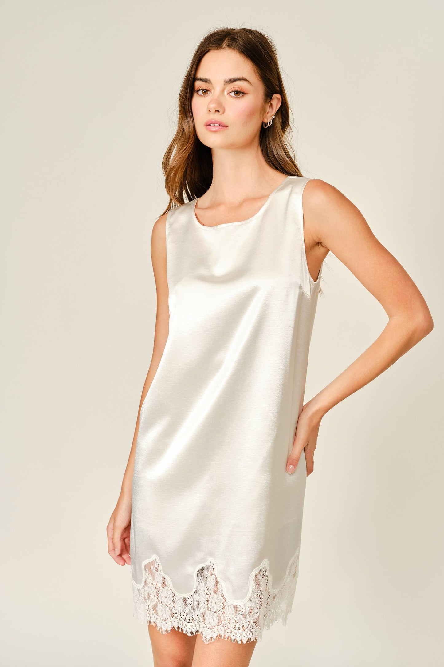 Adina Satin Dress
