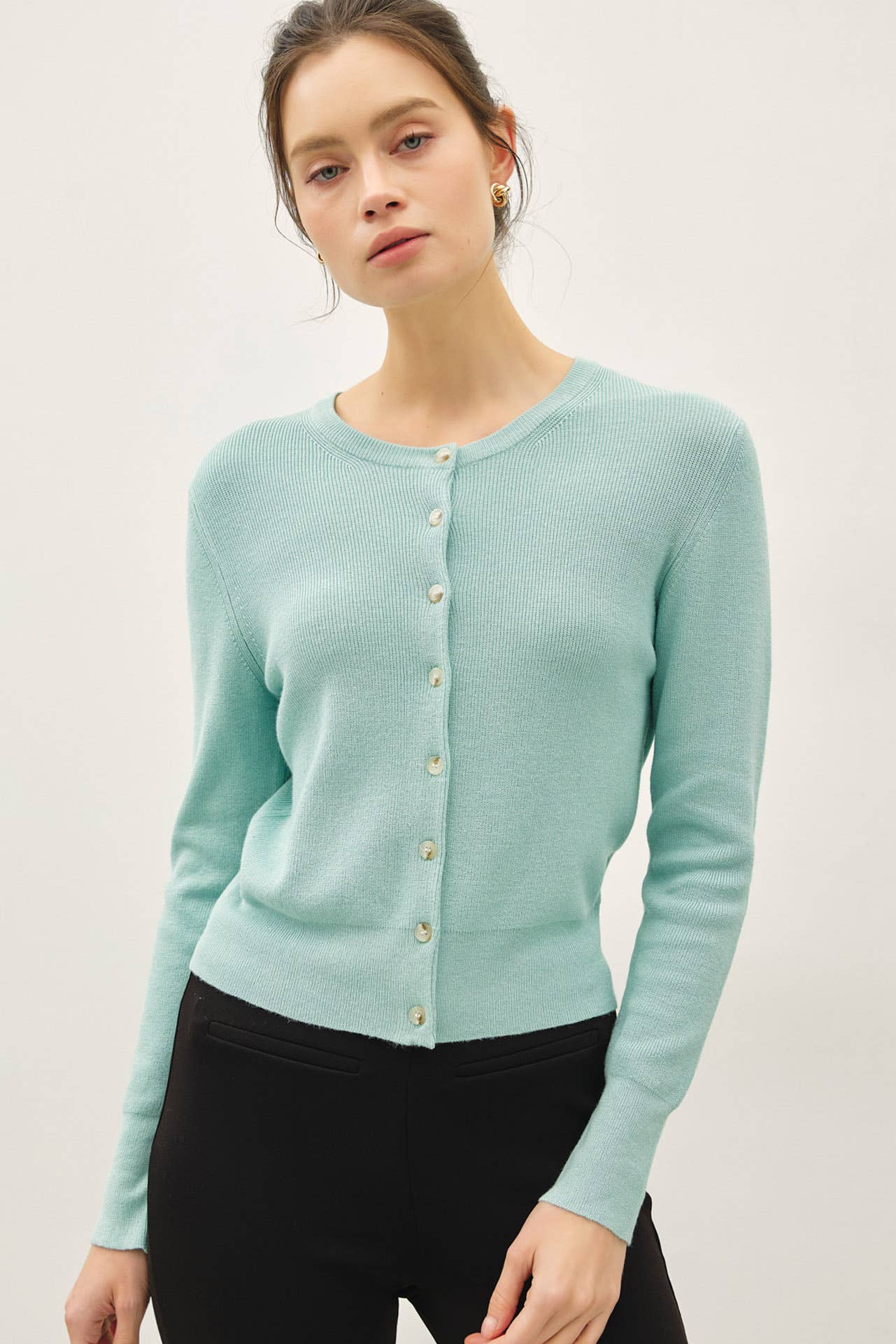 Ribbed Cardigan