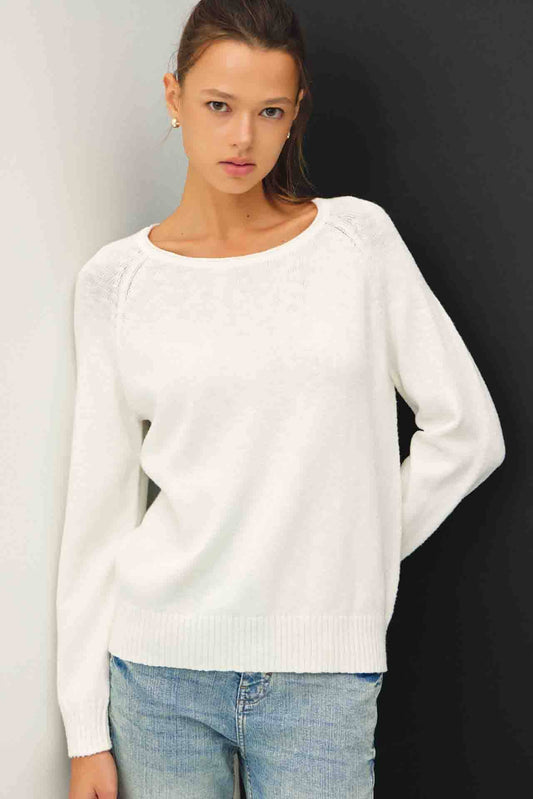 Raglan Slub Top