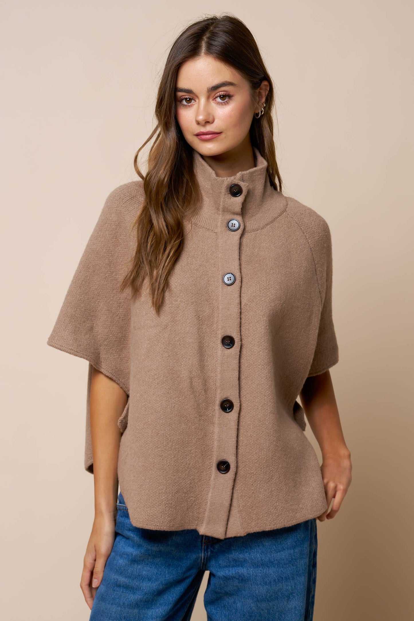 Marah Poncho Sweater