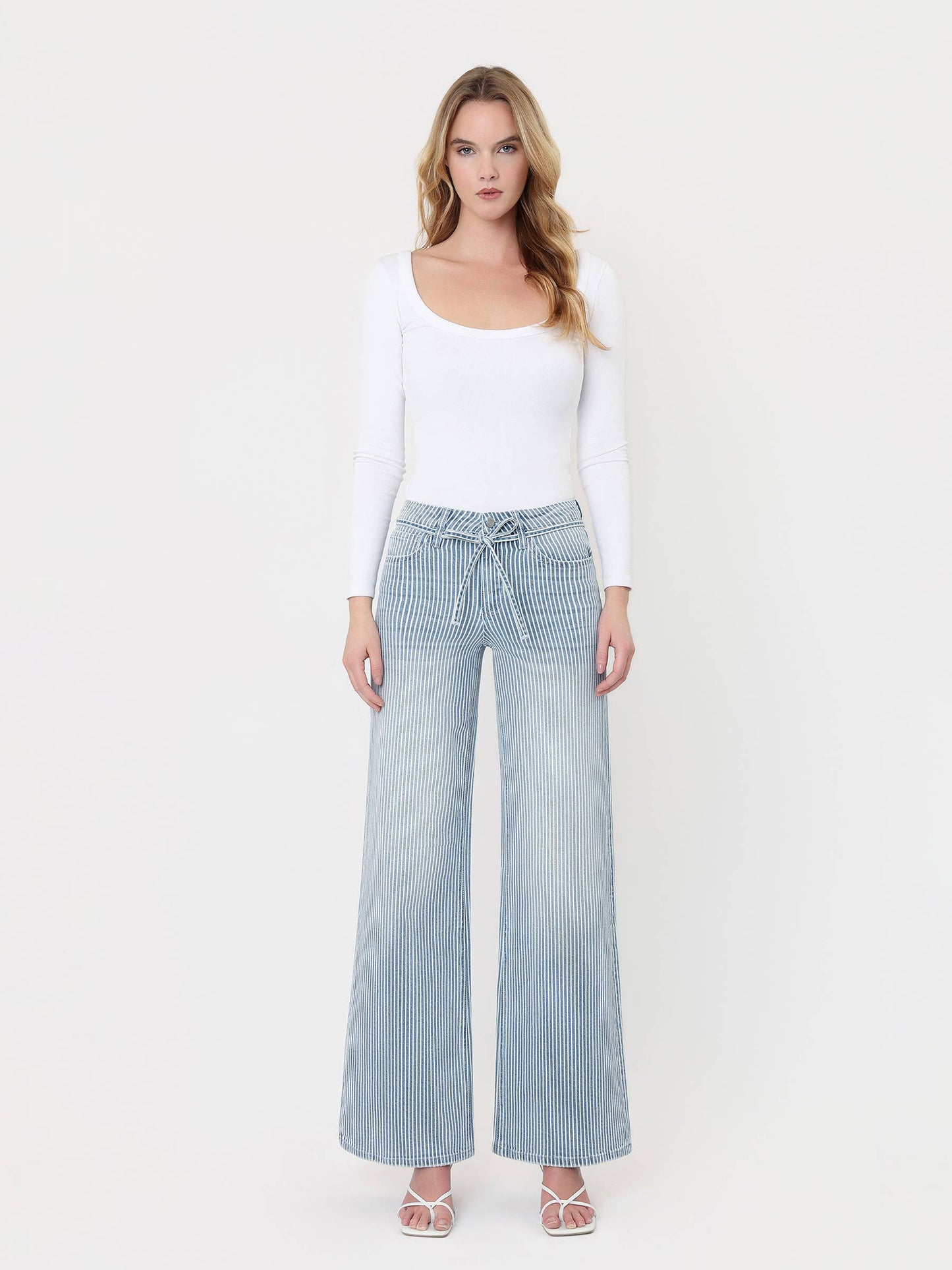 Tie Stripe Jean