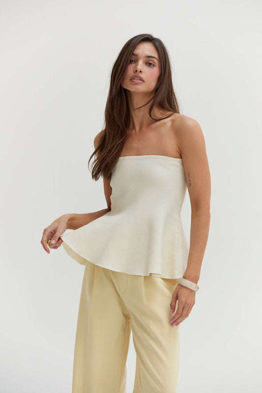 Bella Peplum Top