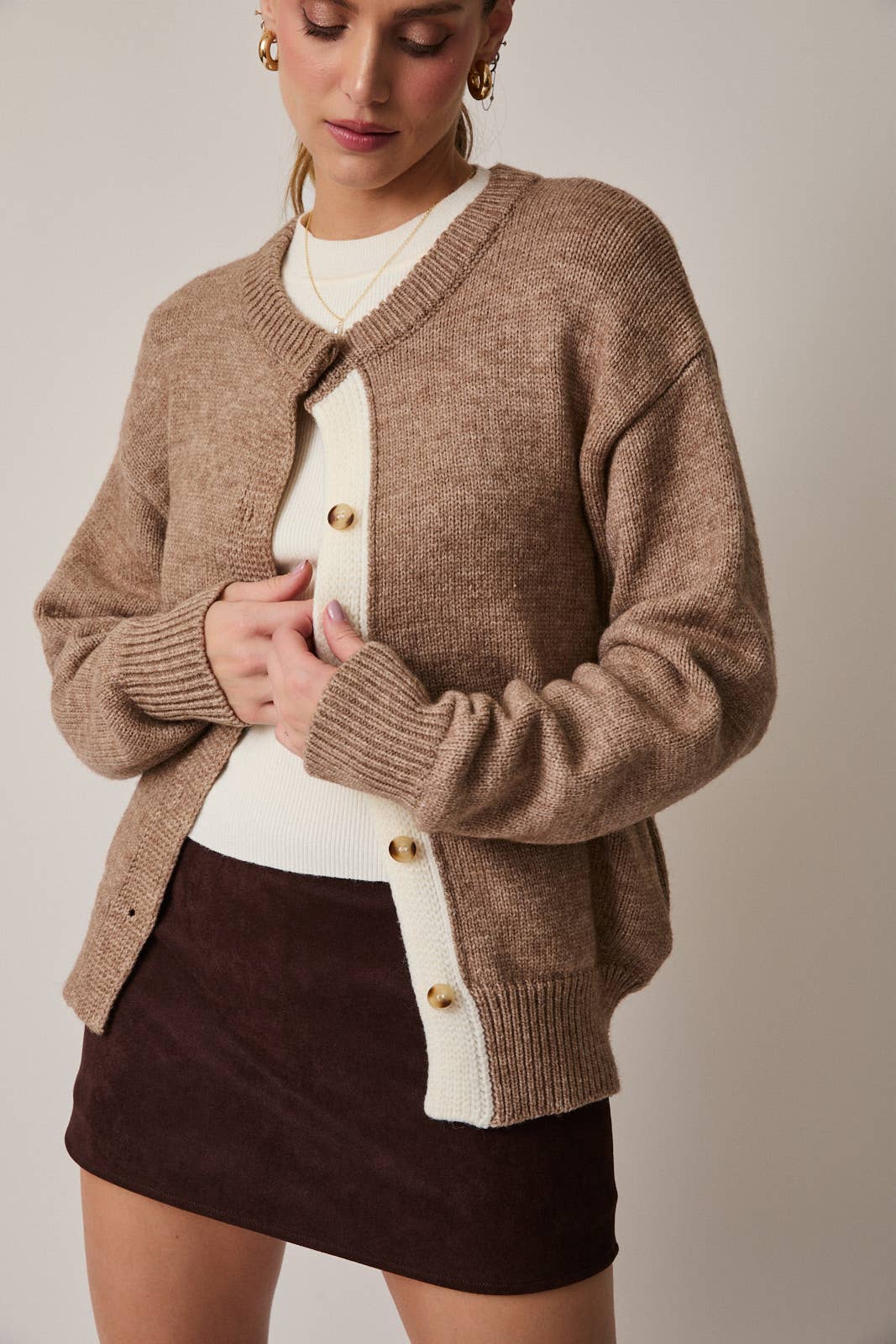 Contract Trim Cardigan