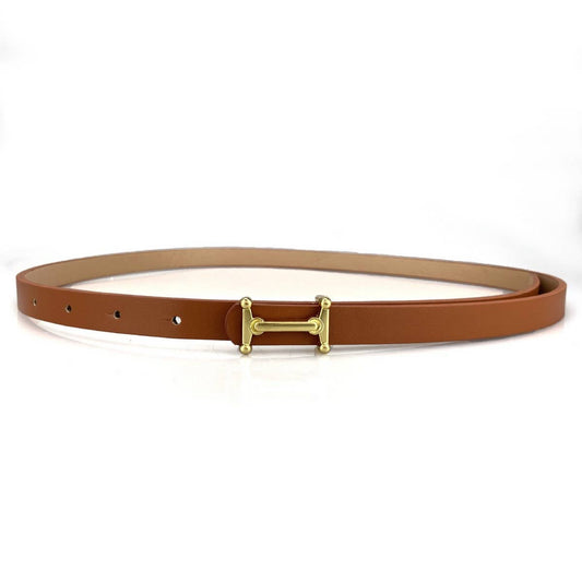 Brown H Belt