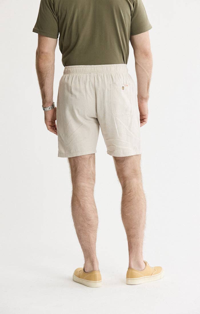 Linen Blend  Shorts