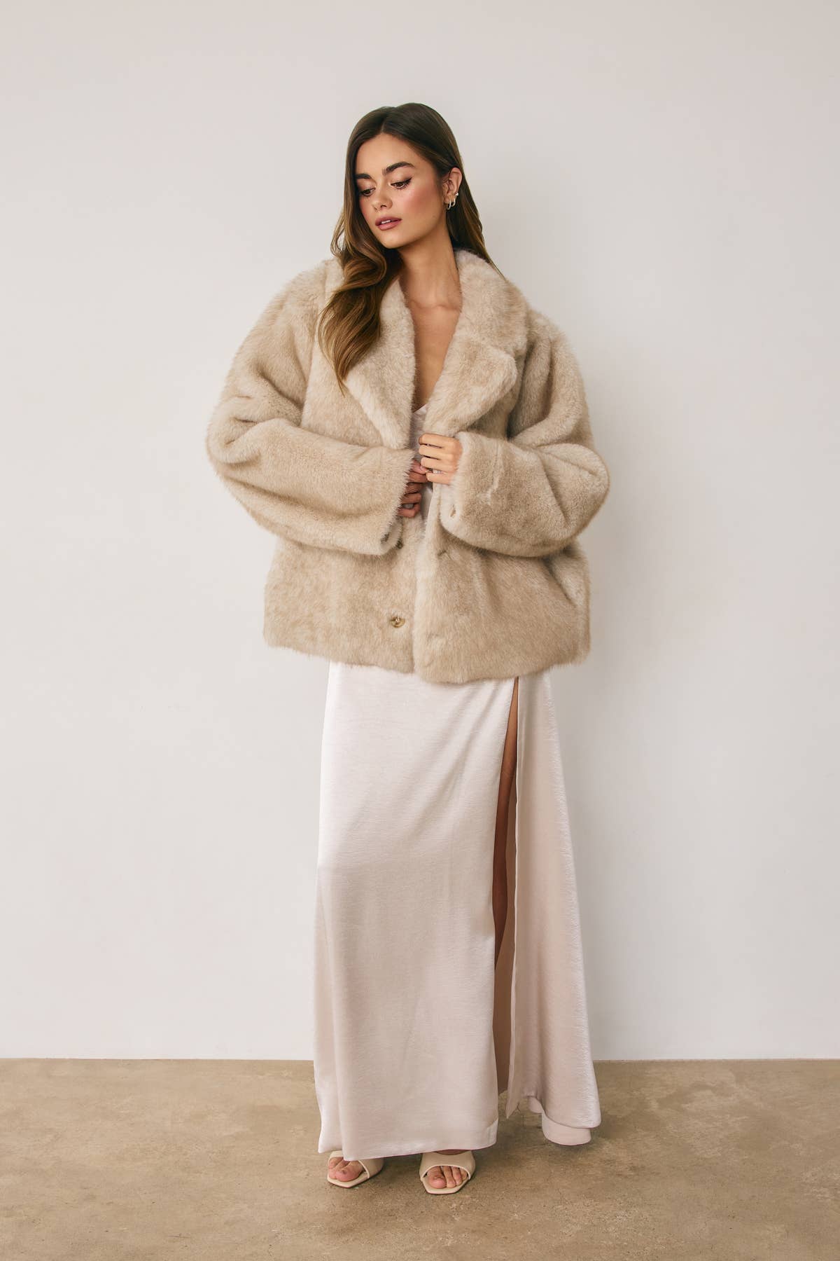 Reversible Faux Shearling Jacket