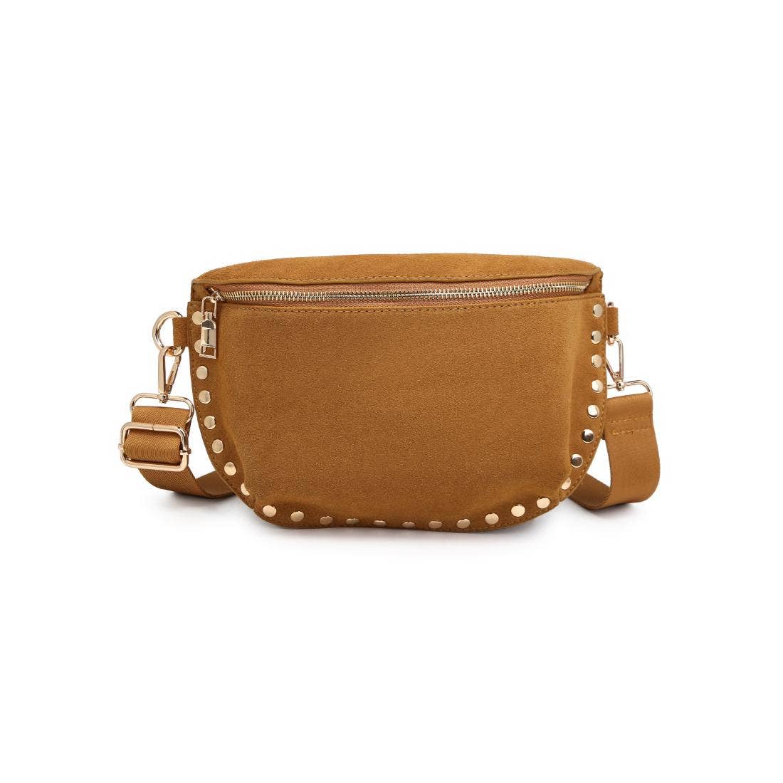Camel Suede Bag