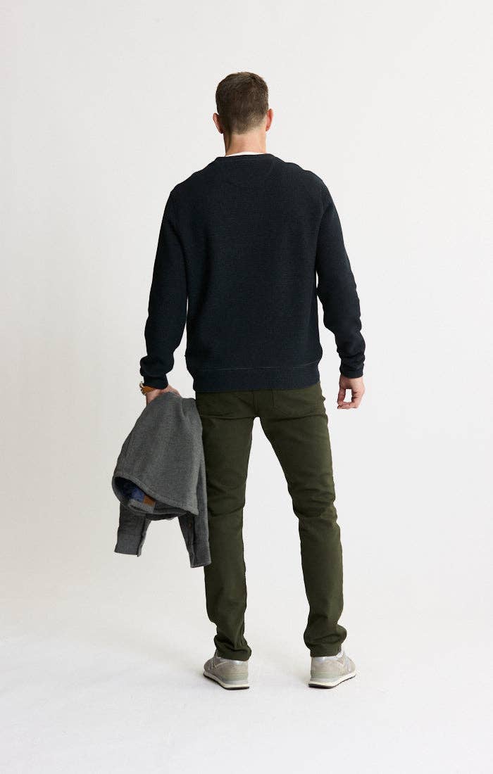 Mesh Crewneck Pullover