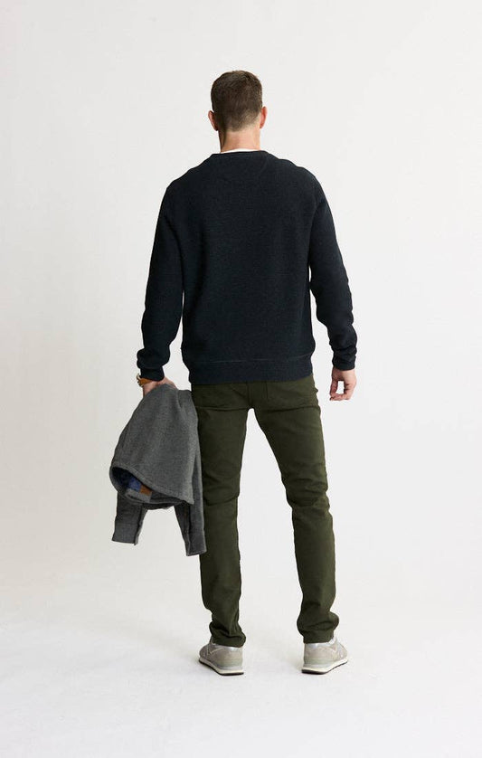 Mesh Crewneck Pullover