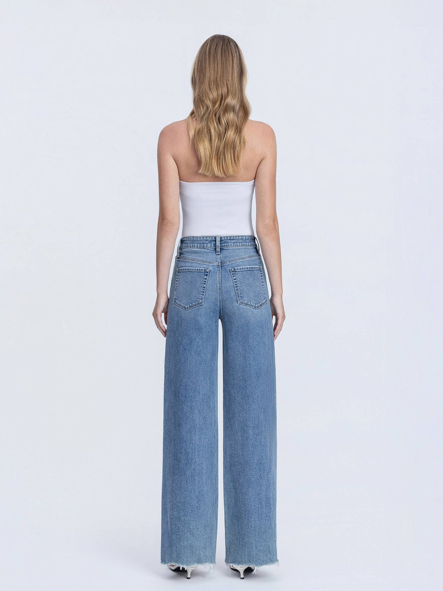 HR Medium Raw Hem Jean