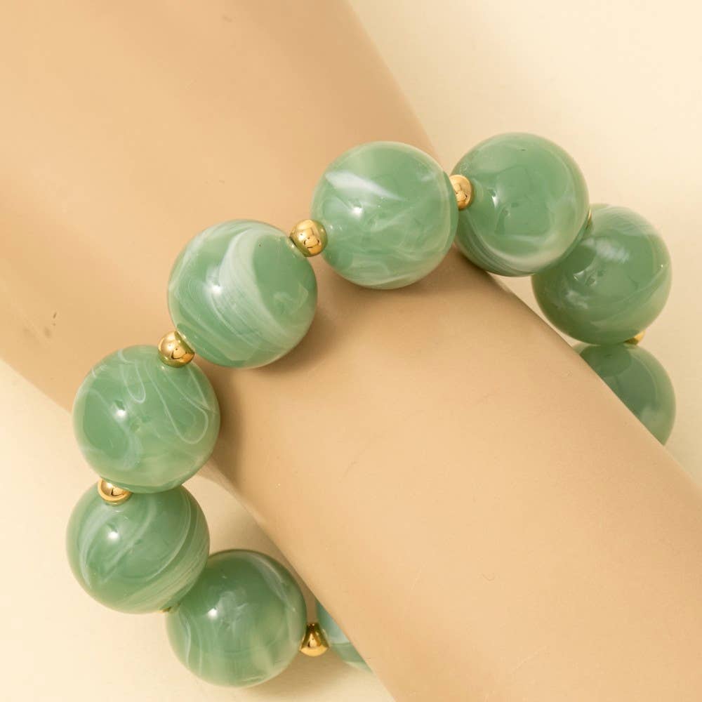 Large Marble Bracelet