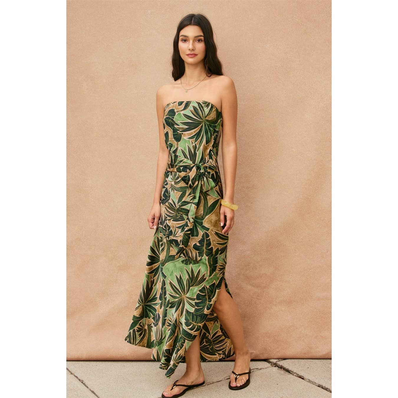 Island Strapless Dress