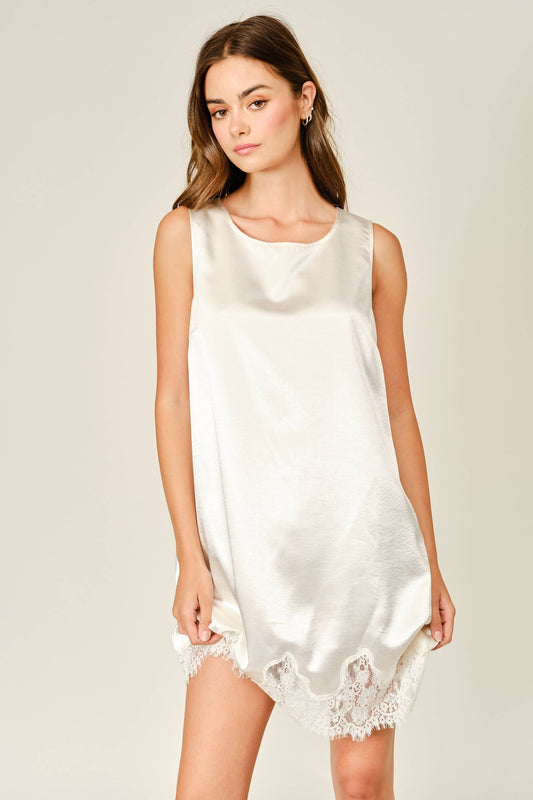 Adina Satin Dress