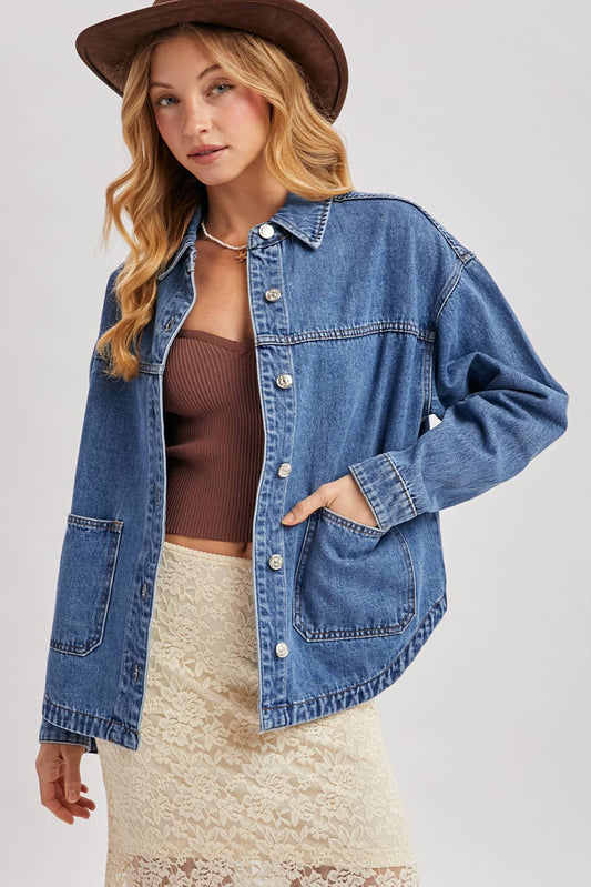 Denim Shacket