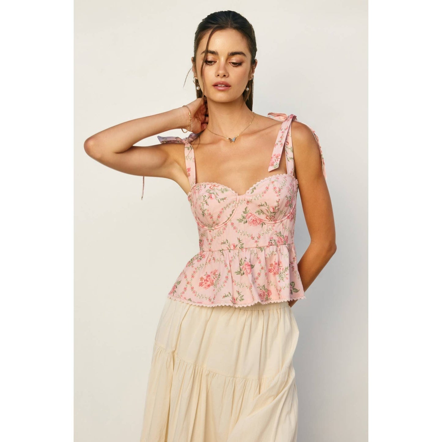 Cottage Rufflel Top