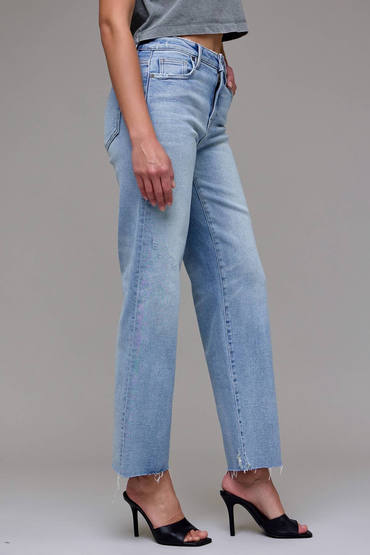 Classic Straight Light Wash Jean