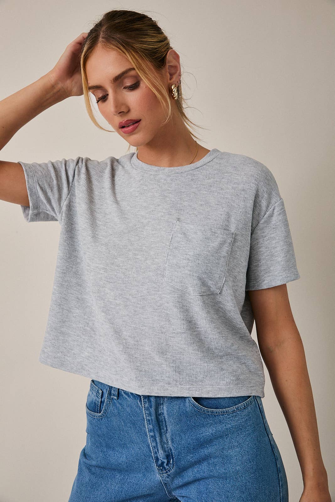 Grey Perfect Tee
