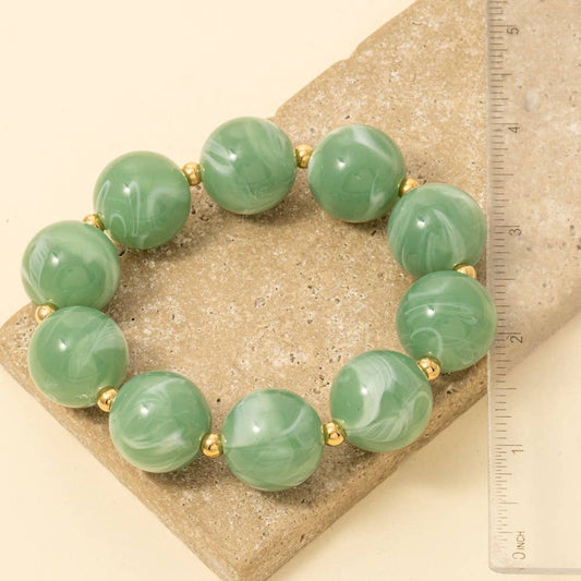 Large Marble Bracelet