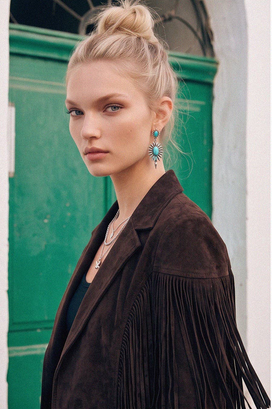 Fringe Suede Jacket
