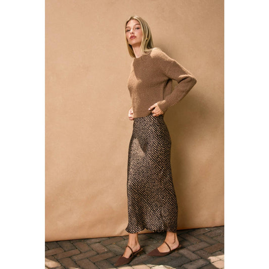 Smoke Maxi Skirt