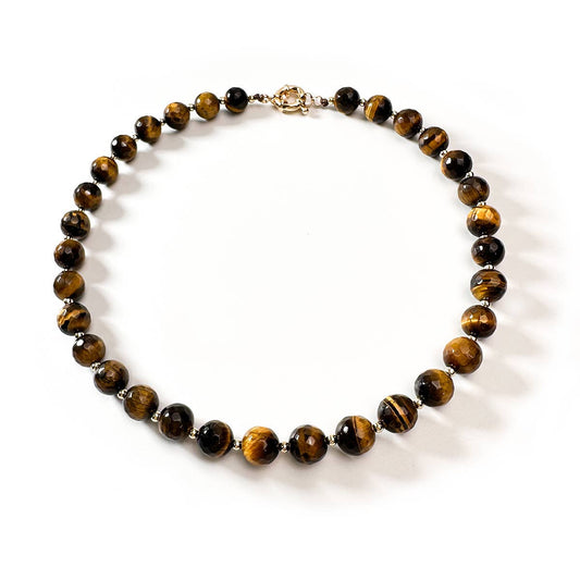 Tiger Eye Stone Necklace