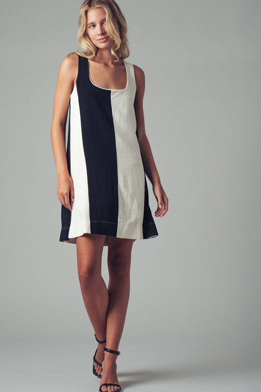 Colorblock Dress