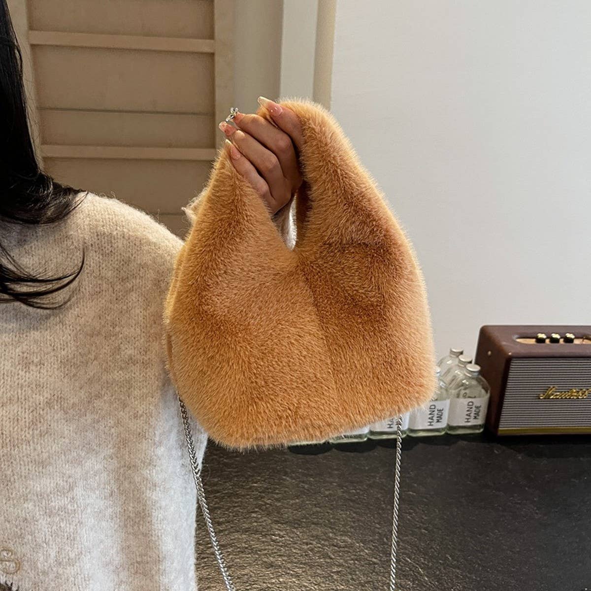 Plush Handbag