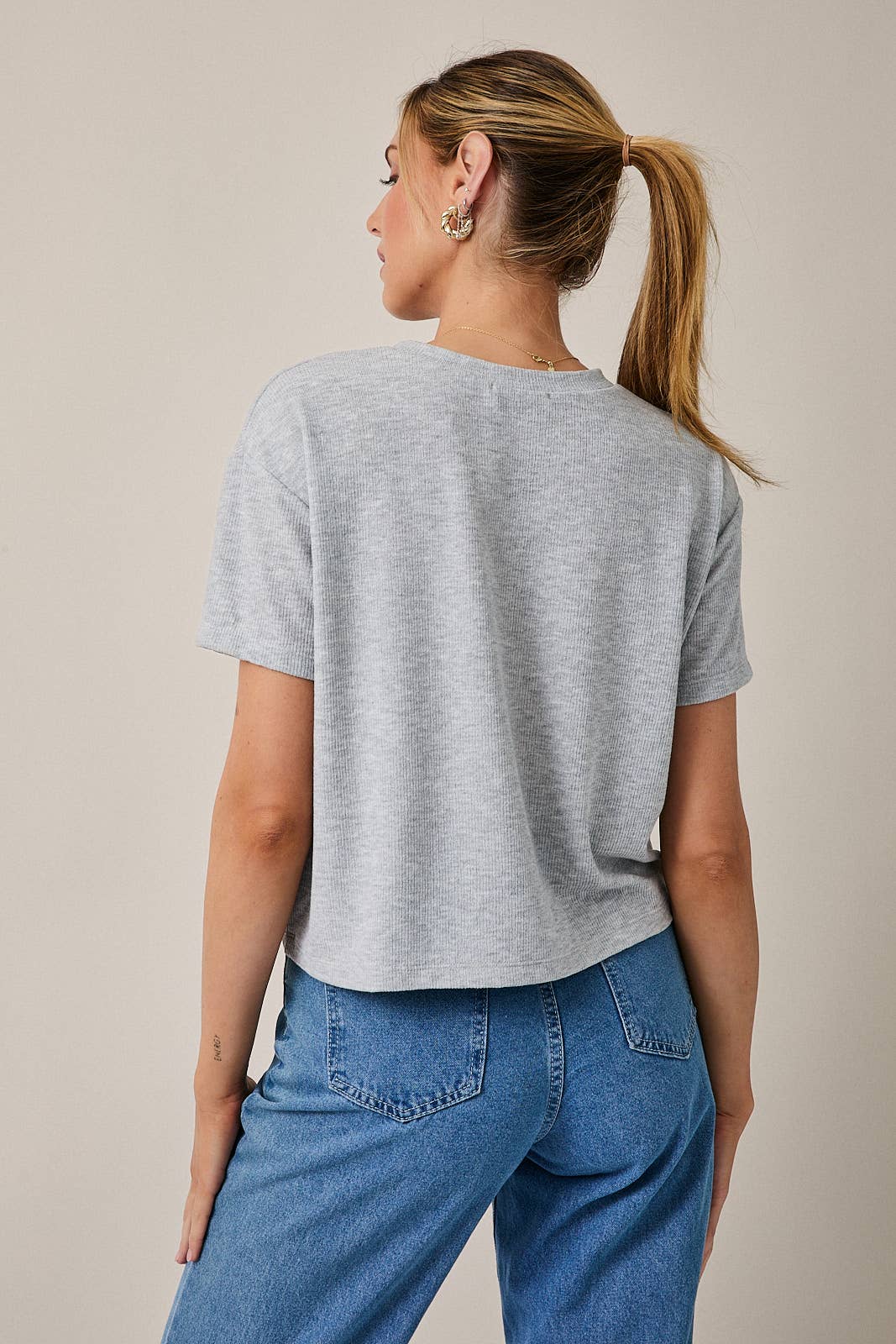 Grey Perfect Tee