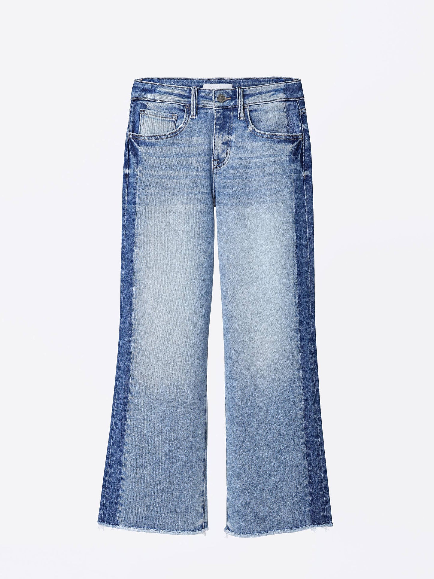 Contrast Panel Jeans
