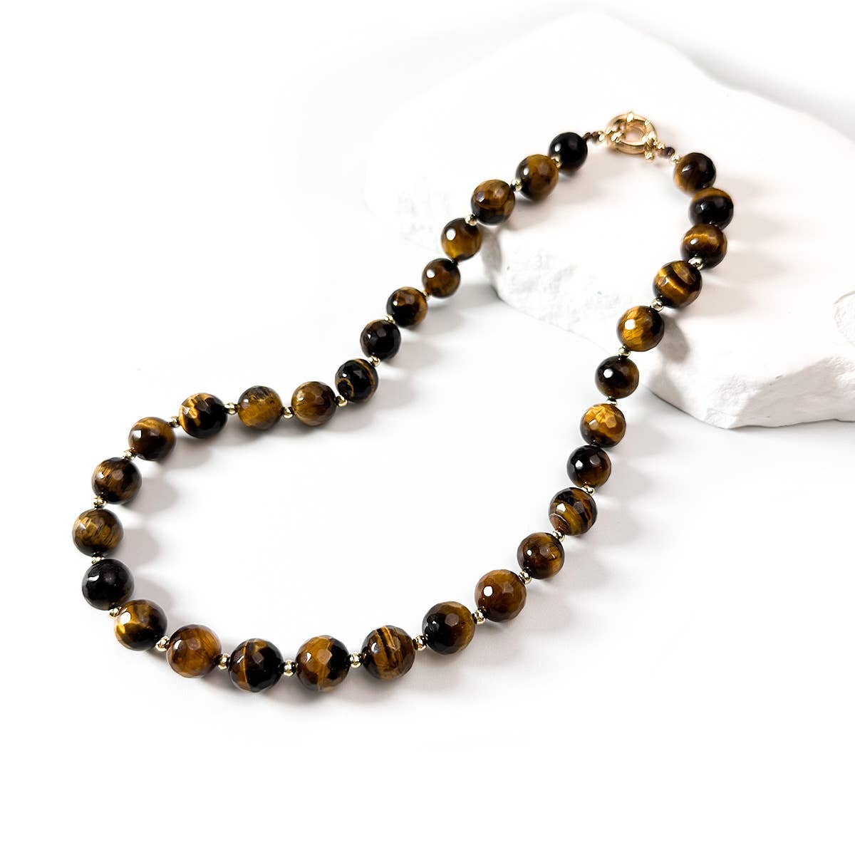 Tiger Eye Stone Necklace
