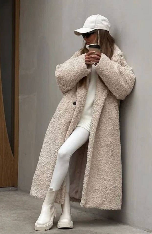 Plush Long Coat