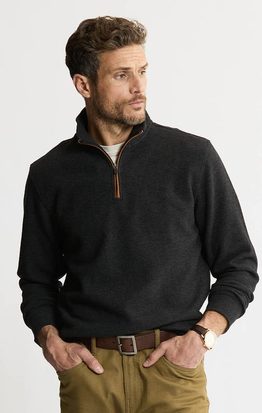 Wool Blend Quarter Zip