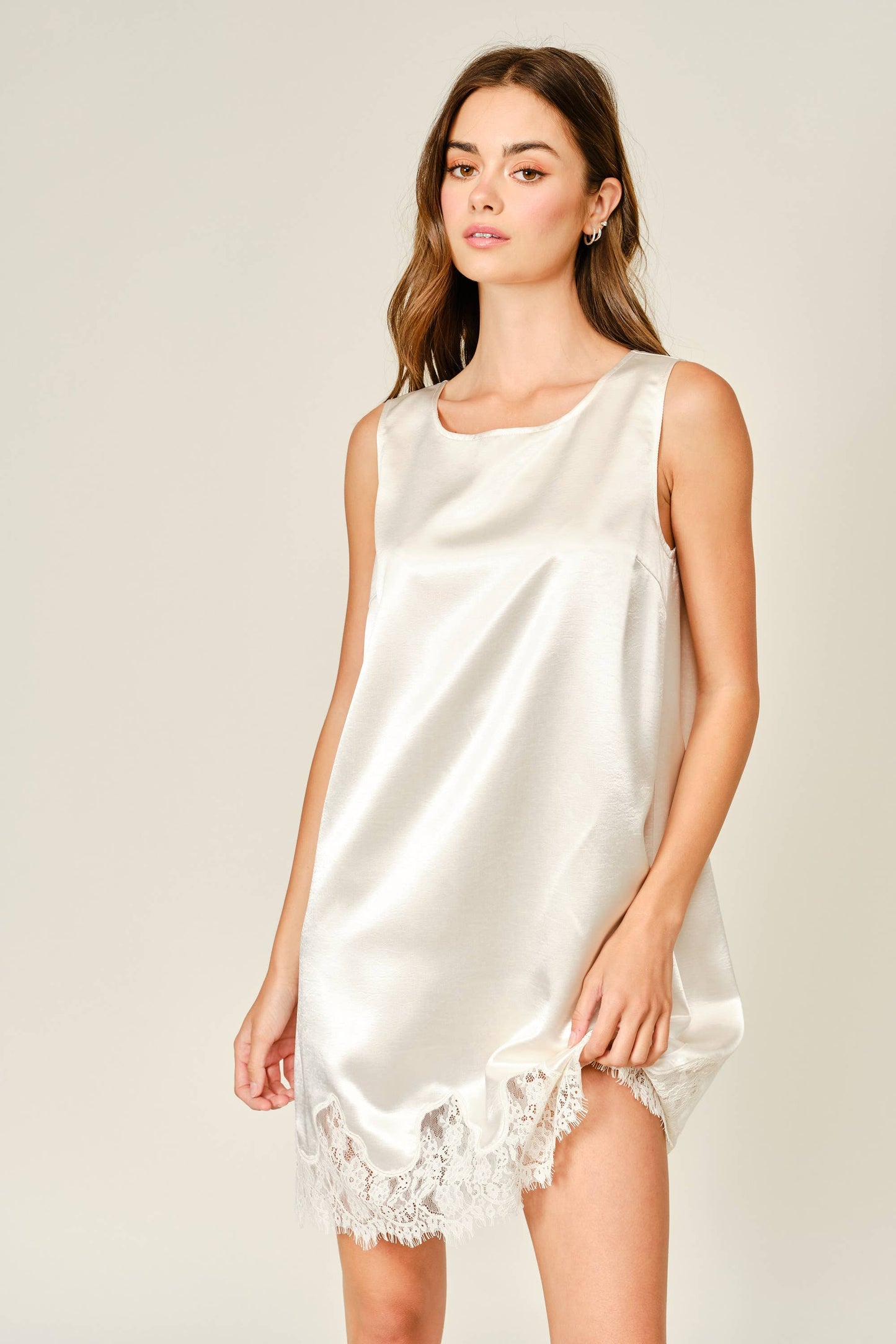 Adina Satin Dress