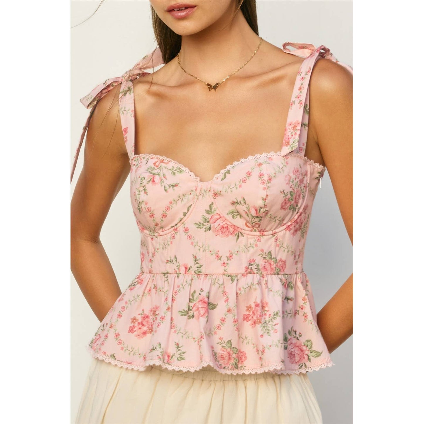 Cottage Rufflel Top