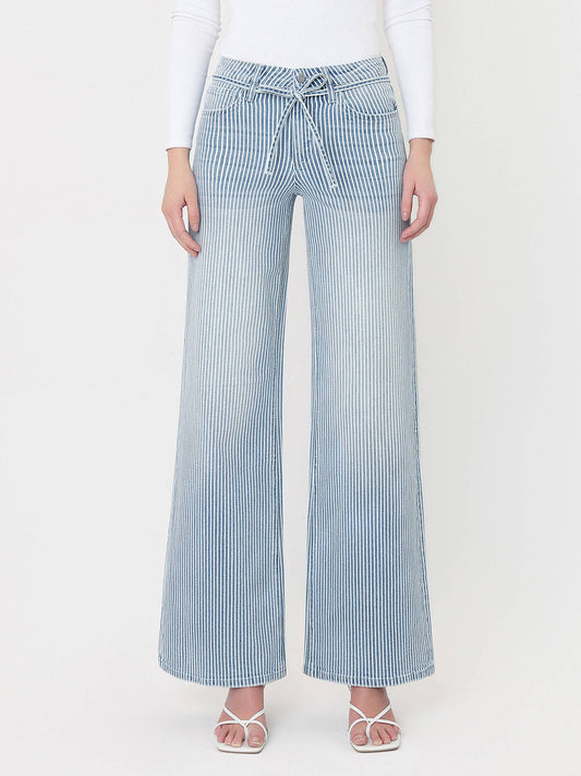 Tie Stripe Jean
