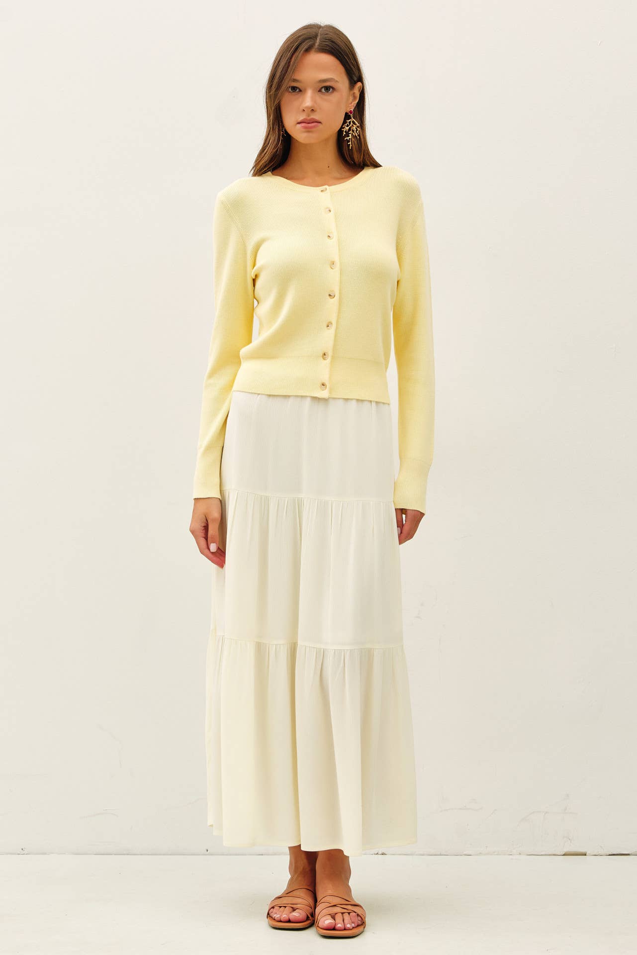 Ribbed Cardigan