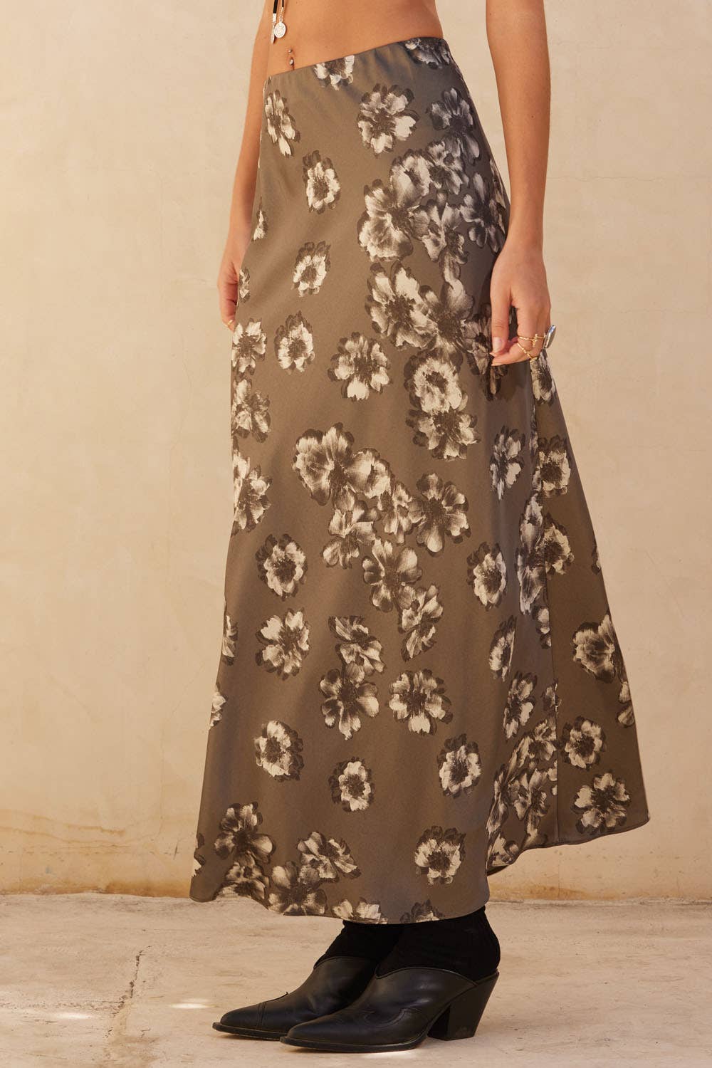 Floral Maxi Skirt