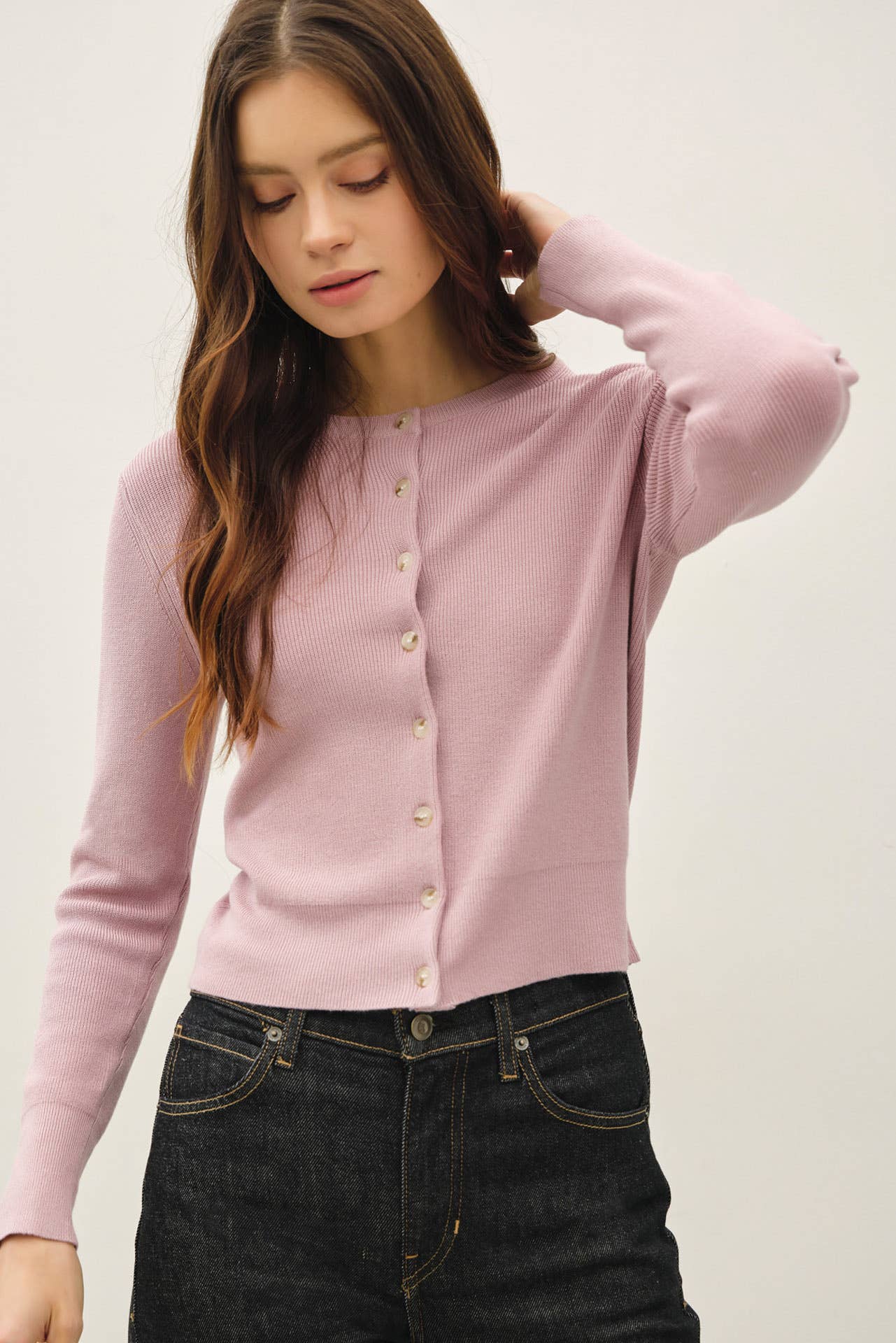 Ribbed Cardigan